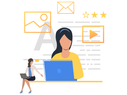 Website Content Writing Banner
